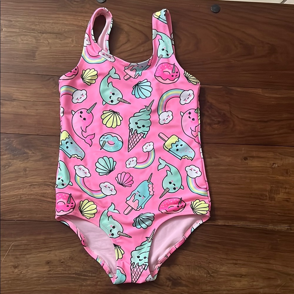 H&M Pink Kids Swimwear with Fun Print
